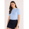 Clover Fluffy Knit Tee