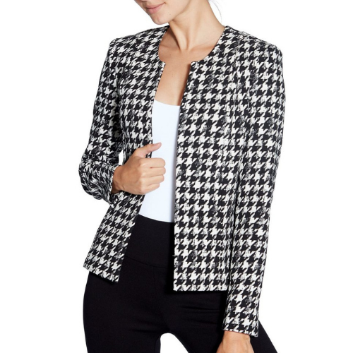 Tweed jacket Chanel White size 38 FR in Tweed  17951357