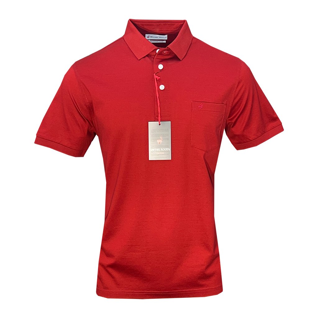 Mercerized polo deals