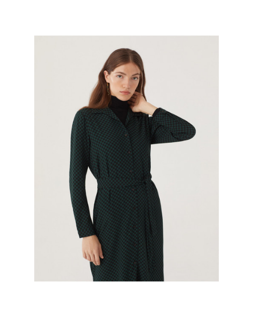 Checker Dress BRANDSWOMENS Andersons / Noire Nice Things W22 Green Check