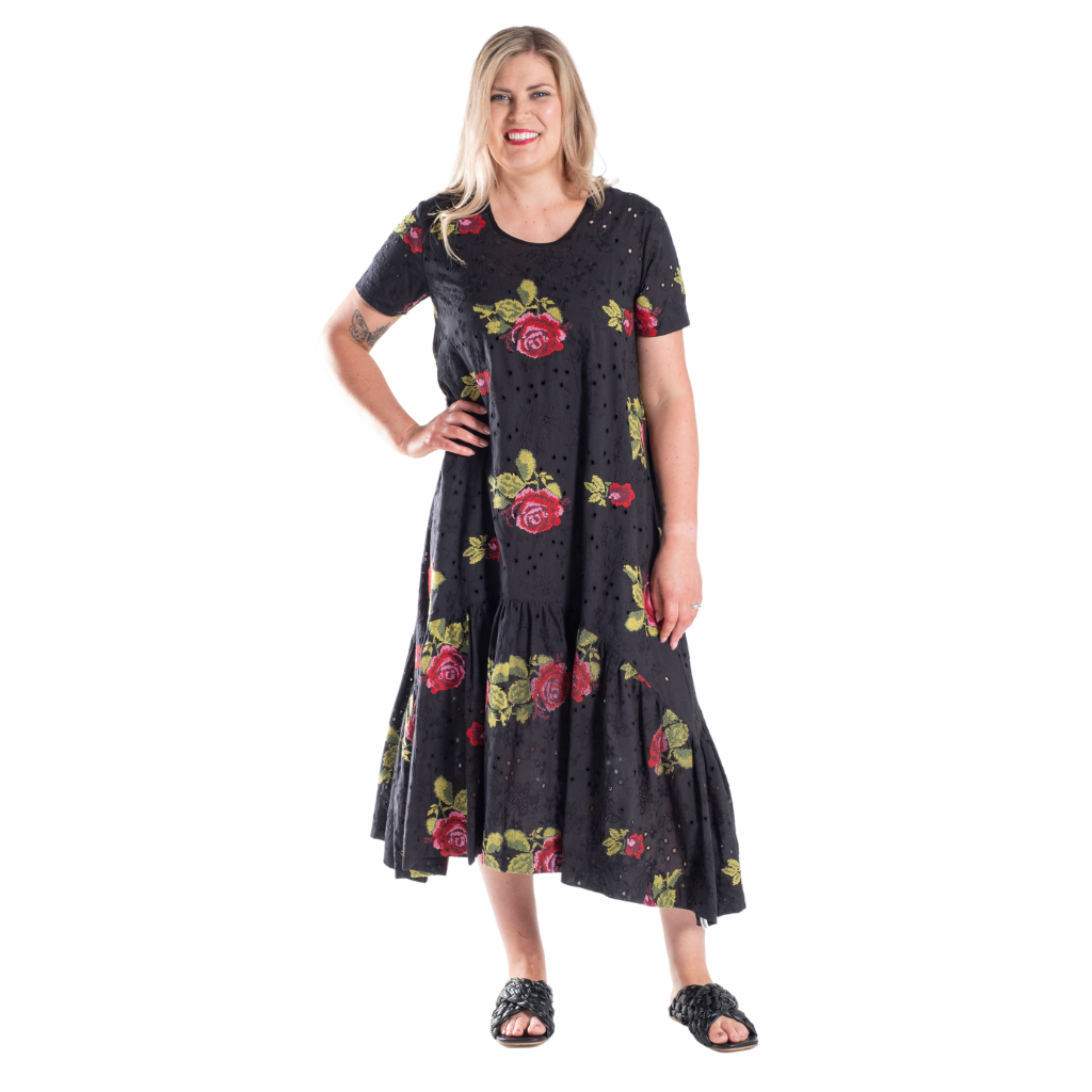 Cross Stitch Dress BRANDSWOMENS Andersons / Noire DeeAnne Hobbs