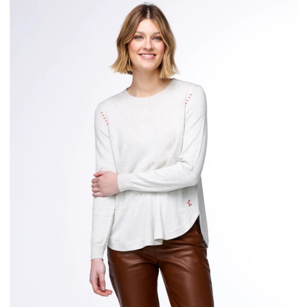 Essential Shirt Bottom - BRANDS : Andersons - Z & P W23 Light Marl