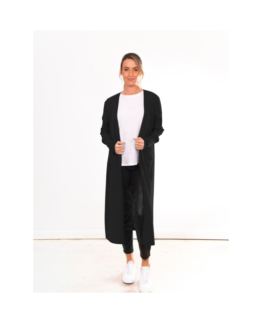 Longline Cardigan W High Splits