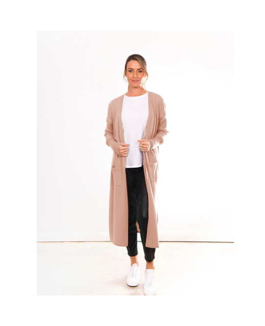 Longline Cardigan W High Splits