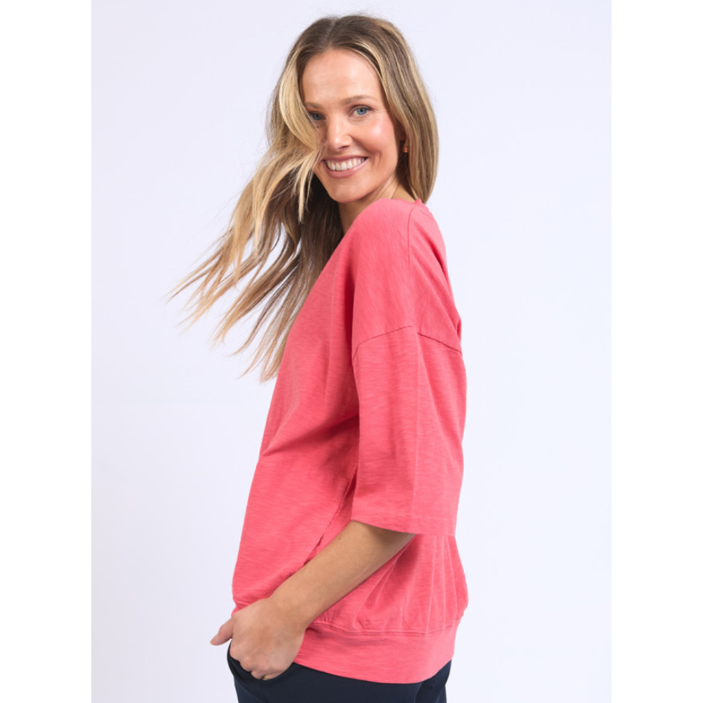 Mazie Vee Neck in Watermelon Crush Mazie Vee Neck in Watermelon Crush