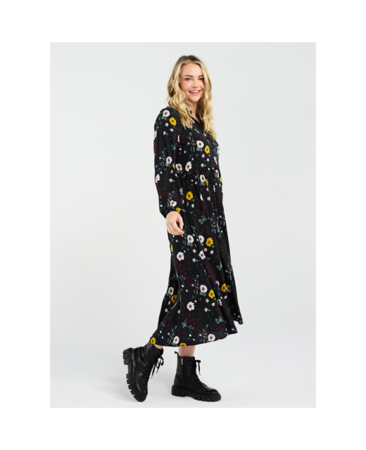 Geneva Button Placket Dress