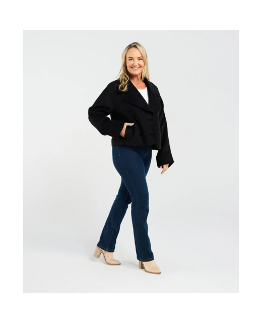 Kate Crop Pea Coat