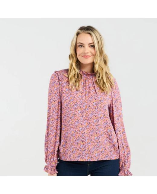 Bella Frill Neck Top