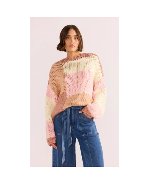 Marcella Colour Block Sweater